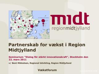 Partnerskab for vækst i Region Midtjylland