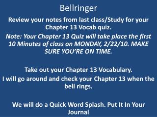 Bellringer