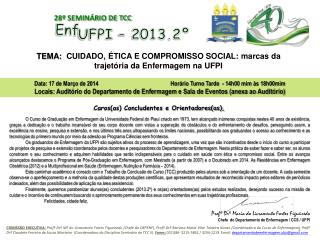 Caros(as) Concludentes e Orientadores(as),