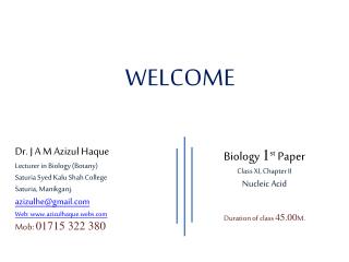 WELCOME