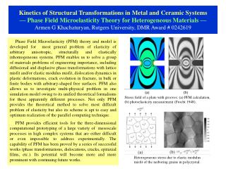 Heterogeneous stress due to elastic modulus misfit of the neiboring grains in polycrystal.