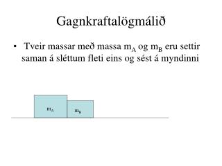 Gagnkraftalögmálið