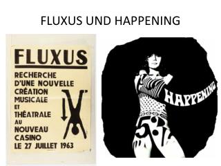 FLUXUS UND HAPPENING