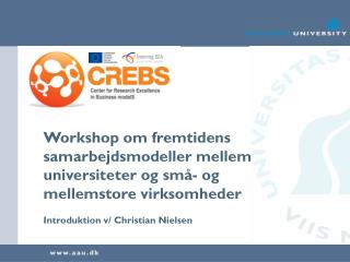 Workshop om fremtidens samarbejdsmodeller mellem universiteter og små- og mellemstore virksomheder