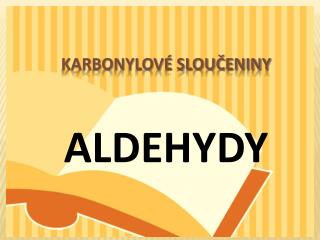 Karbonylové sloučeniny