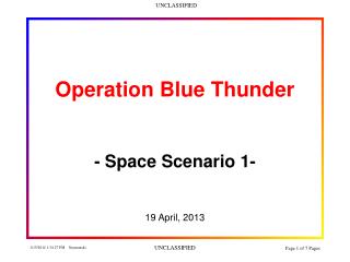 Operation Blue Thunder