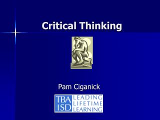 Critical Thinking