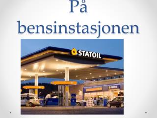 På bensinstasjonen