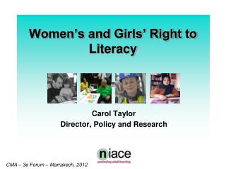 Women’s and Girls’ Right to Literacy
