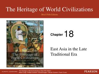 East Asia in the Late Traditional Era