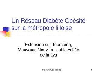 Un Réseau Diabète Obésité sur la métropole lilloise