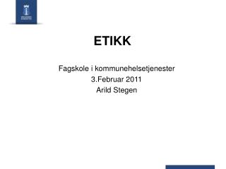 ETIKK