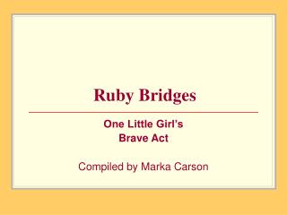 Ruby Bridges