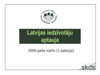 Latvijas iedzīvotāju aptauja