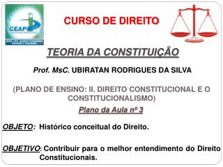 CURSO DE DIREITO