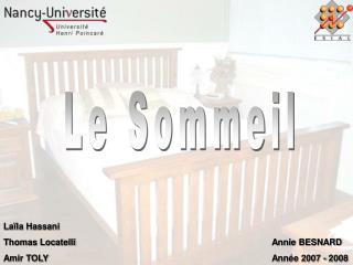 Le Sommeil