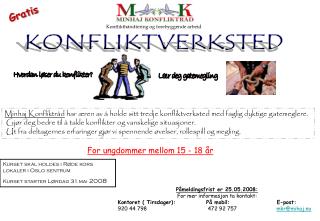Konflikthåndtering og forebyggende arbeid