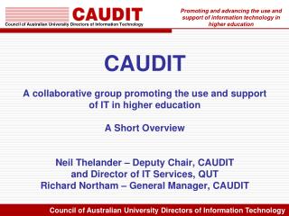 Council of Australian University Directors of Information Technology