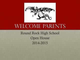 WELCOME PARENTS