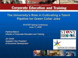 The University’s Role in Cultivating a Talent Pipeline for Green Collar Jobs
