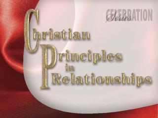 Principles of Christian Living