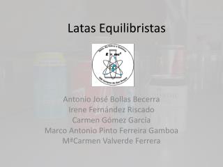 Latas Equilibristas