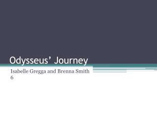 Odysseus’ Journey