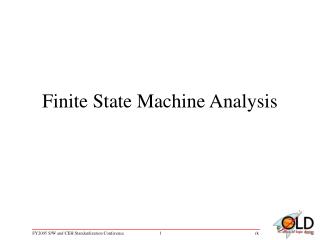 Finite State Machine Analysis