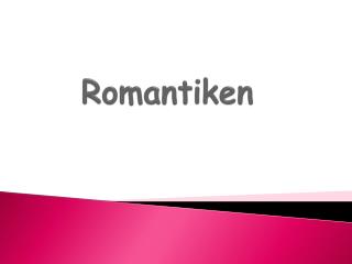 Romantiken