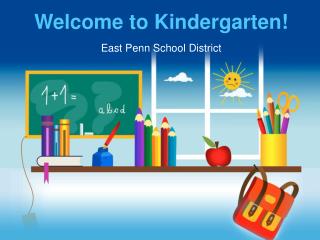 Welcome to Kindergarten!