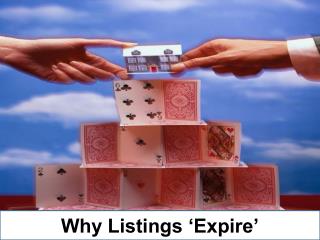 Why Listings ‘Expire’