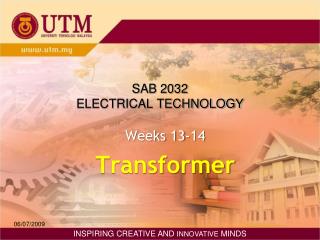 SAB 2032 ELECTRICAL TECHNOLOGY