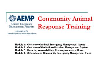 Community Animal Response Training