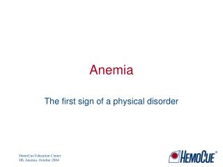 Anemia