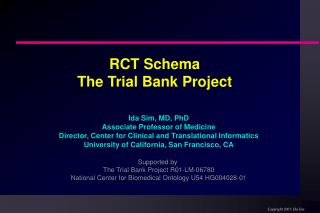 Ida Sim, MD, PhD Associate Professor of Medicine