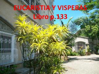 EUCARISTIA Y VISPERAS Libro p.133