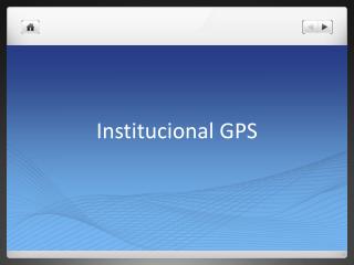 Institucional GPS