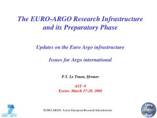 A significant component of the global Argo array of 3.000 floats in operations