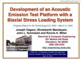 Development of an Acoustic Emission Test Platform with a Biaxial Stress Loading System