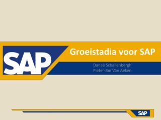 Groeistadia voor SAP