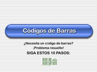 C ódigos de Barras