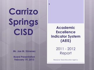 Carrizo Springs CISD