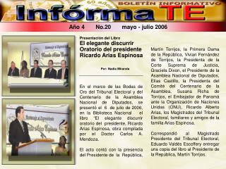 Año 4 No.20 mayo - julio 2006