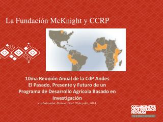 La Fundación McKnight y CCRP