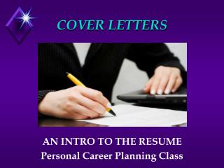 COVER LETTERS