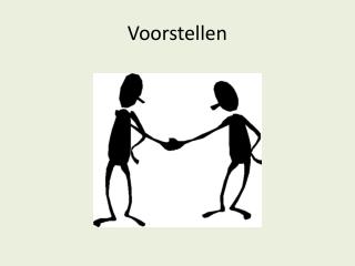 Voorstellen