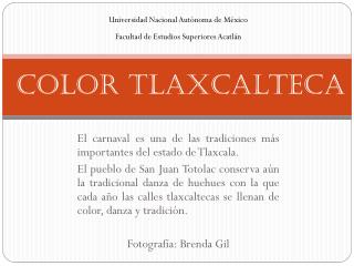 COLOR TLAXCALTECA