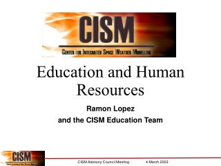 Education and Human Resources