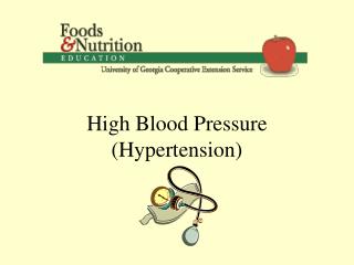 High Blood Pressure (Hypertension)