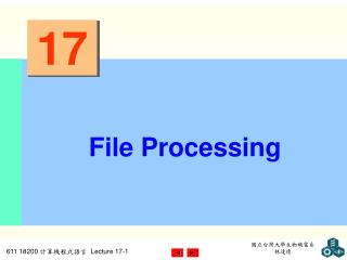 File Processing